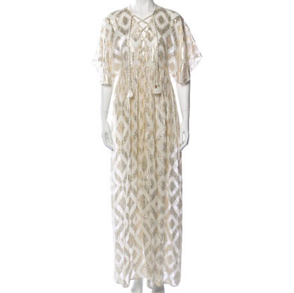 SOLD: Rachel Zoe long printed dress